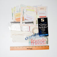 Quote Stacks, Words + Index Synonym Tabs for Scrapbooking