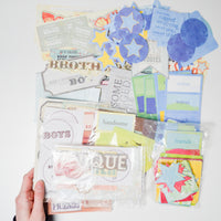 Boy, Beach + Words Scrapbooking Notion Bundle