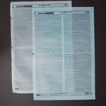 Black Helvetica Light Letraset Dry Transfers - 2 Sheets