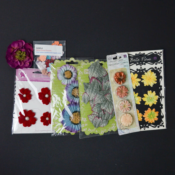 Floral Scrapbooking Notion Bundle