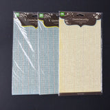 Striped Chipboard Alphabet Sticker Bundle