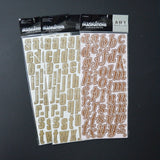 Letter Sticker Bundle