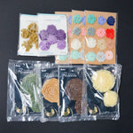 Colorful Crochet + Ruffle Ribbon Flowers