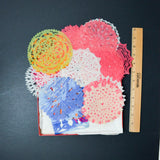 Colorful Cut Tissue Paper Shapes