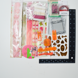 Pink + Green Scrapbooking Bundle