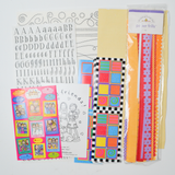 Friendship + Border Designers Stickers, Rub-On Transfers + Scrapbooking Embellishments