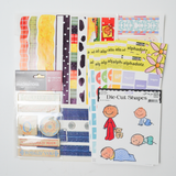 Alphabet, Baby + Family Scrapbooking  Embellishment + Sticker Bundle