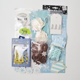 Blue Winter + Snow Scrapbooking Bundle