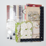 Floral Collage Scrapbooking Bundle