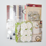 Floral Collage Scrapbooking Bundle