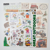 Outdoors + Camping Sticker Bundle