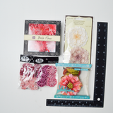 Pink Floral 3D Scrapbook Bundle