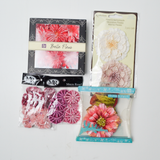 Pink Floral 3D Scrapbook Bundle