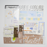 Baby Boy + Alphabet Sticker Bundle