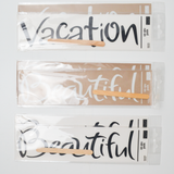 Vacation + Beautiful Sticker Bundle