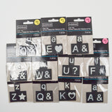 Artminds Chalk Tile Letters