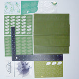 Assorted Leaf Embellishments + Stickers Bundle