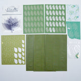 Assorted Leaf Embellishments + Stickers Bundle