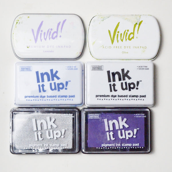 Pigment + Dye Ink Pads - Set of 6 Default Title