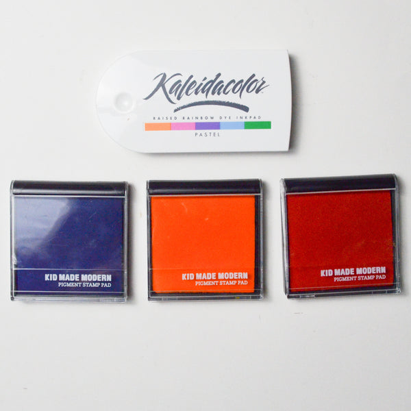 Pigment + Multicolored Dye Ink Pads - Set of 4 Default Title