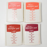 Red + Orange Stampin' Up! Ink Pads - Set of 4