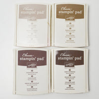 Brown Stampin' Up! Ink Pads - Set of 4