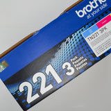Brother TN221 3 Pack Color Toner Cartridges
