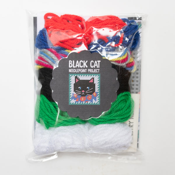 Needle Point Kit - Black Cat