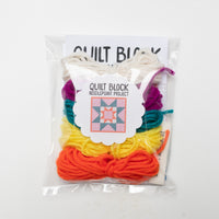 Quilt Block Needlepoint Starter Kit