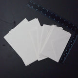 White Cards + Envelopes