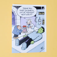 Frankenstein Card