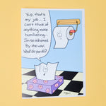 Toilet Paper Card