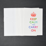 Keep Calm + Carry On Card Set