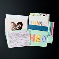 Assorted Thanks + Happy Holidays Card Bundle