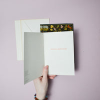 Floral Card + Envelope Bundle