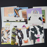 Cow Cards + Envelopes