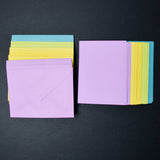 Colorful Card and Envelope Bundle
