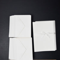 White Cards with Envelopes - Set of 42