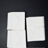 White Cards with Envelopes - Set of 42