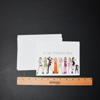 Taylor Swift Thank You Cards with Envelopes - Set of 7