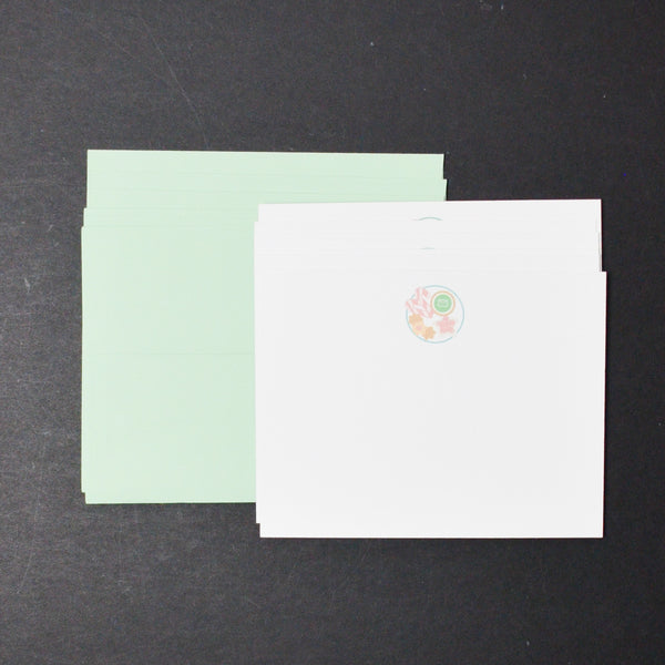 Paper + Craft Pantry Christmas Cookies Flat Cards - 6 Cards + Envelopes