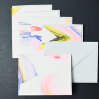Moglea Abstract CardSet - 5 Cards + Envelopes