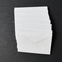 White Miniature Envelope Bundle