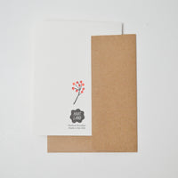Merry Merry Christmas Card + Envelope