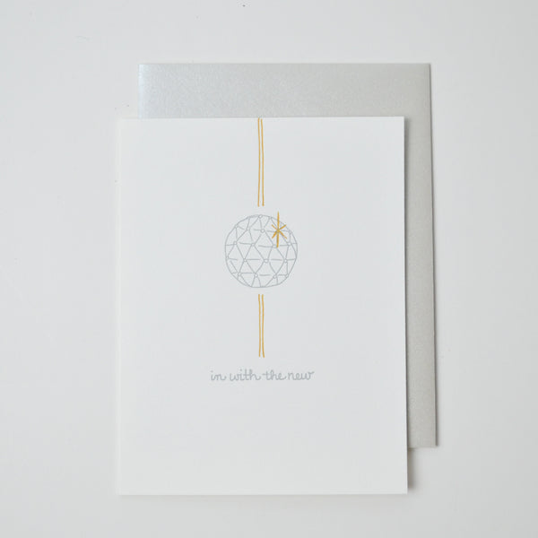 In With The New New Year's Card + Envelope