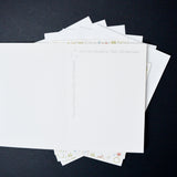 Glittery Christmas Cards with Envelopes - 7 Sets