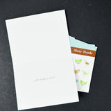 Bird Thank You Cards with Envelopes - 5 Sets