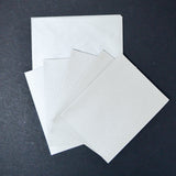 Silver Cards with Envelopes - 5 Sets