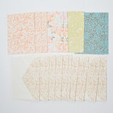 Floral Card + Envelope Bundle - Set of 8