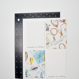 Color Sample Cards with Recycled Paper Envelopes - Set of 2